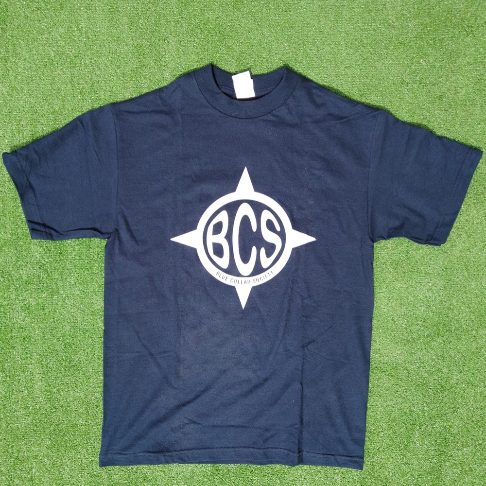 Blue Collar Society Independent Skateboard Compass Graphic Black Adult Med Shirt
